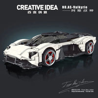 Thumbnail for Building Blocks MOC Creative 10016 AS - Valkyrie Sports Racing Car Bricks Toys - 2