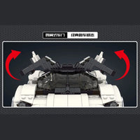Thumbnail for Building Blocks MOC Creative 10016 AS-Valkyrie Sports Racing Car Bricks Toys Construction Set Toys - 5