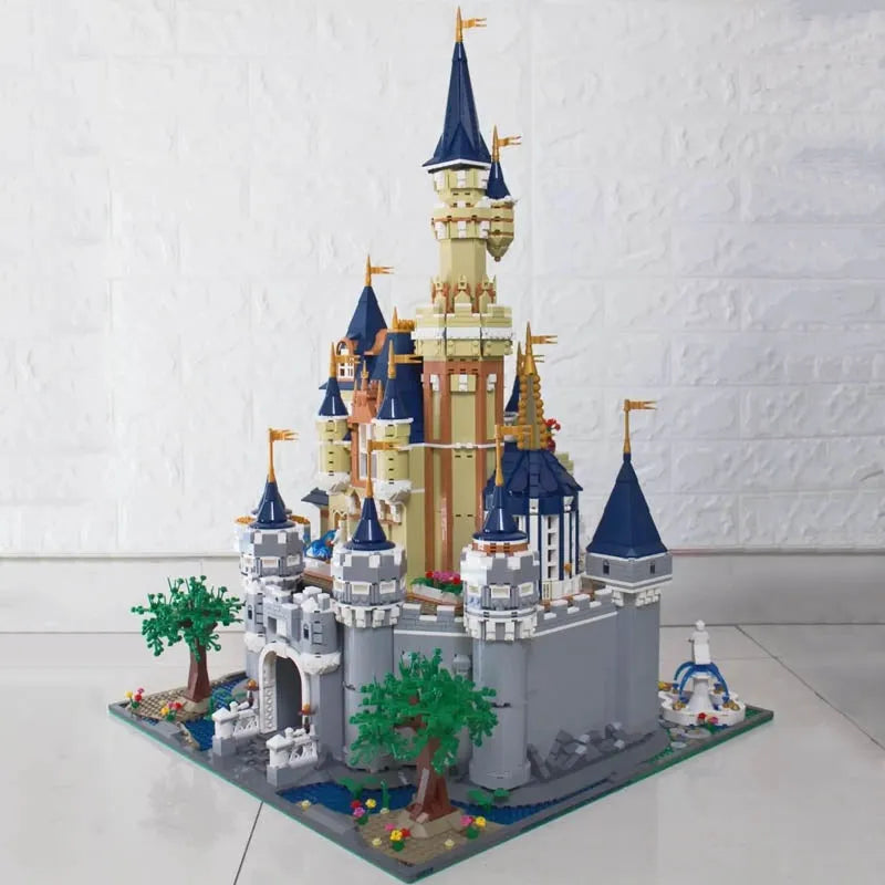 Building Blocks MOC Creative Expert Girl Princess Paradise Castle Bricks Toy - 24