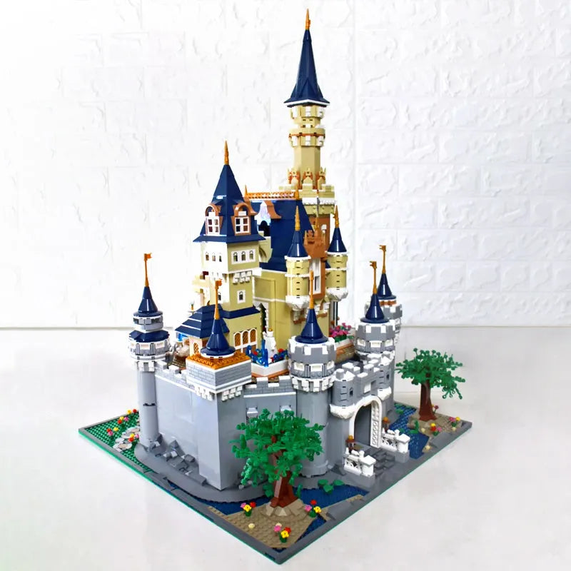 Building Blocks MOC Creative Expert Girl Princess Paradise Castle Bricks Toy Construction Set Toys - 8