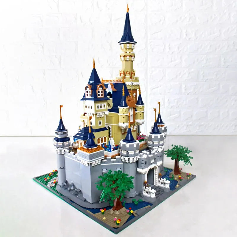 Building Blocks MOC Creative Expert Girl Princess Paradise Castle Bricks Toy - 8