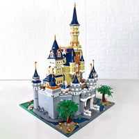Thumbnail for Building Blocks MOC Creative Expert Girl Princess Paradise Castle Bricks Toy - 8