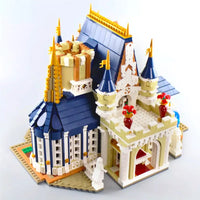 Thumbnail for Building Blocks MOC Creative Expert Girl Princess Paradise Castle Bricks Toy Construction Set Toys - 10