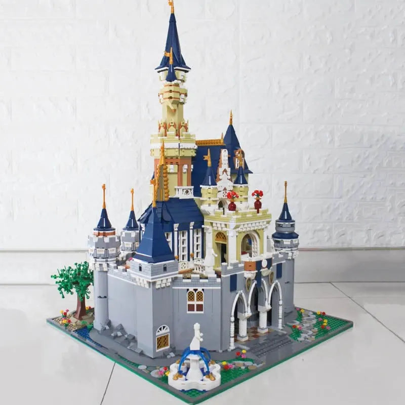 Building Blocks MOC Creative Expert Girl Princess Paradise Castle Bricks Toy - 21