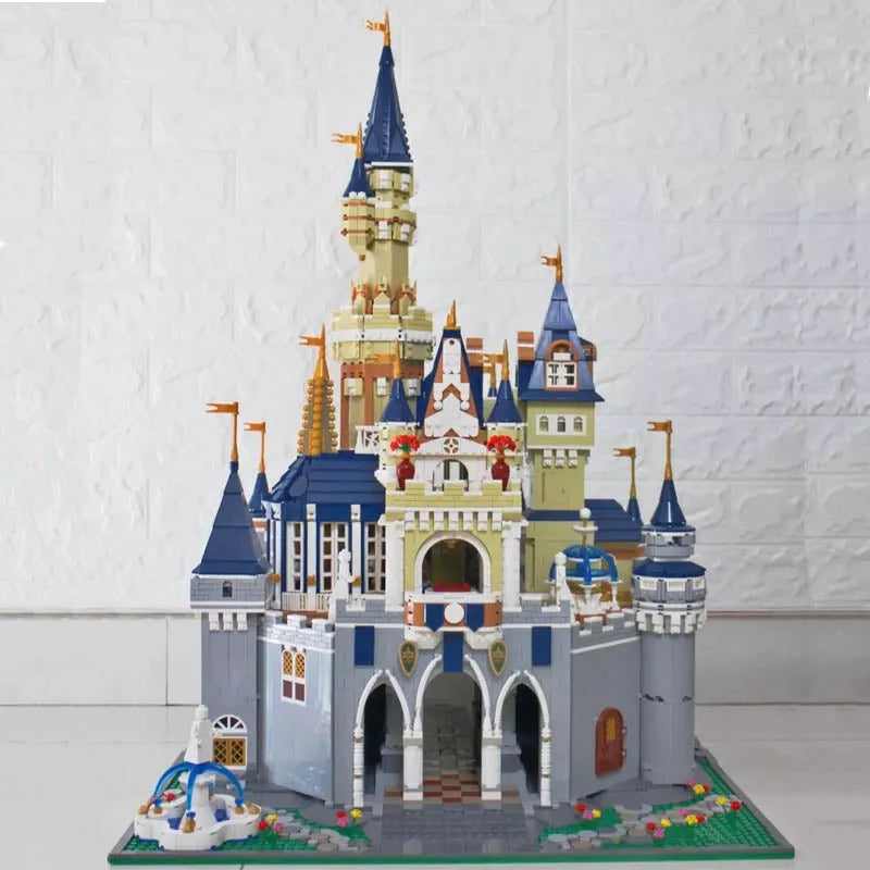 Building Blocks MOC Creative Expert Girl Princess Paradise Castle Bricks Toy Construction Set Toys - 20