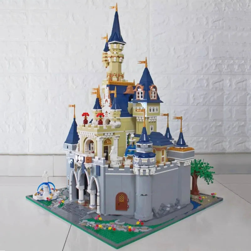 Building Blocks MOC Creative Expert Girl Princess Paradise Castle Bricks Toy Construction Set Toys - 19