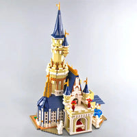 Thumbnail for Building Blocks MOC Creative Expert Girl Princess Paradise Castle Bricks Toy Construction Set Toys - 11