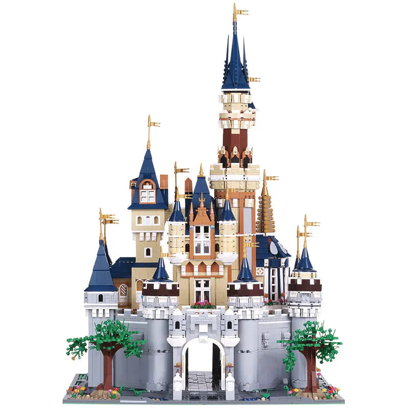 Building Blocks MOC Creative Expert Girl Princess Paradise Castle Bricks Toy Construction Set Toys - 3
