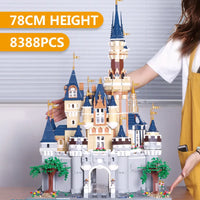 Thumbnail for Building Blocks MOC Creative Expert Girl Princess Paradise Castle Bricks Toy - 16
