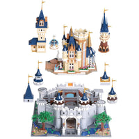 Thumbnail for Building Blocks MOC Creative Expert Girl Princess Paradise Castle Bricks Toy - 6
