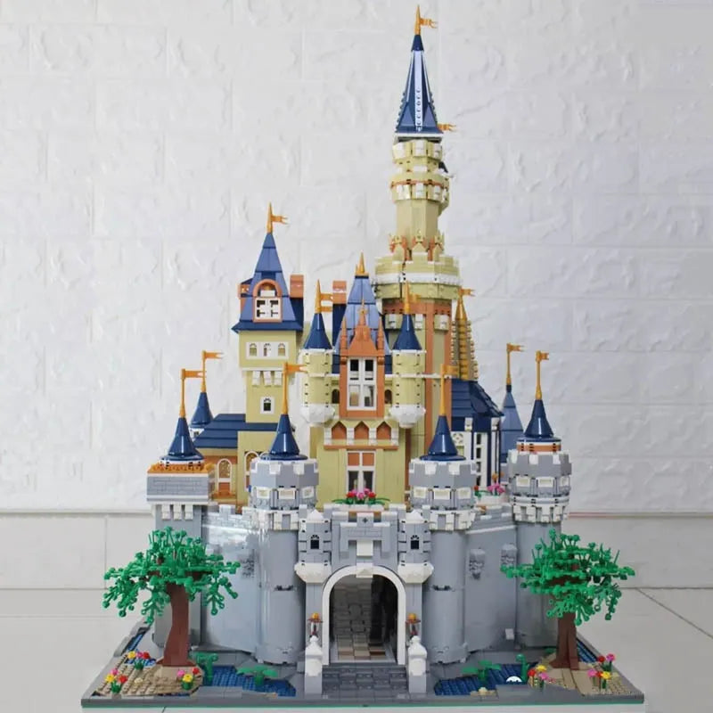Building Blocks MOC Creative Expert Girl Princess Paradise Castle Bricks Toy - 25