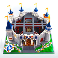 Thumbnail for Building Blocks MOC Creative Expert Girl Princess Paradise Castle Bricks Toy - 9