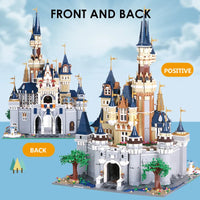 Thumbnail for Building Blocks MOC Creative Expert Girl Princess Paradise Castle Bricks Toy Construction Set Toys - 17
