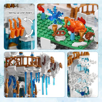 Thumbnail for Building Blocks MOC Creative Expert Princess Girl Ice Ballroom Bricks Toys - 9