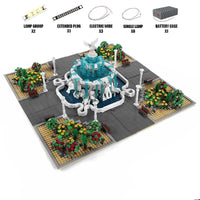 Thumbnail for Building Blocks MOC Creator Expert Angel Square Park Bricks Toy 16003 - 1