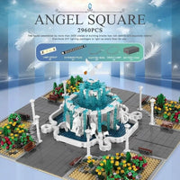 Thumbnail for Building Blocks MOC Creator Expert Angel Square Park Bricks Toy 16003 - 2