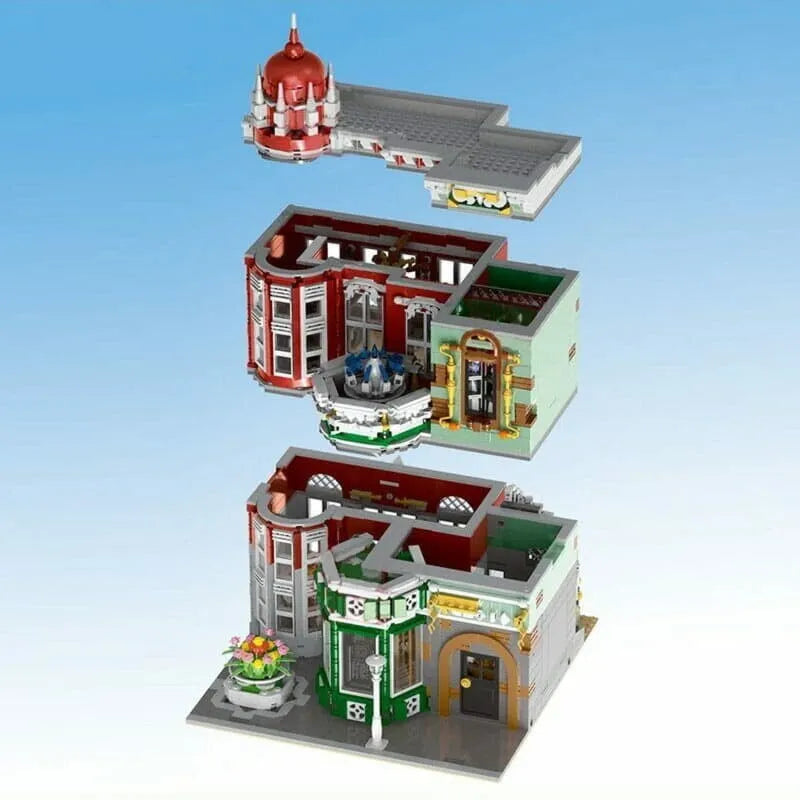 Building Blocks MOC Creator Expert Antique Collection Shop Bricks Toy 16005 - 4