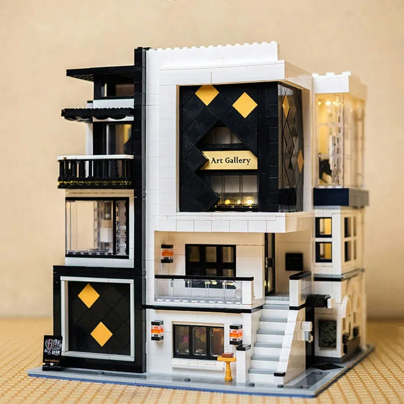 Building Blocks MOC Creator Expert Art Gallery Showcase Bricks Toy 16043 - 16