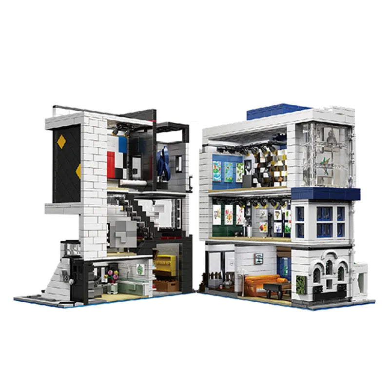 Building Blocks MOC Creator Expert Art Gallery Showcase Bricks Toy 16043 - 6