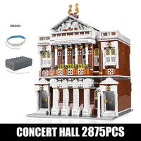 Thumbnail for Building Blocks MOC Creator Expert City Concert Hall Bricks Toys 16032 - 8