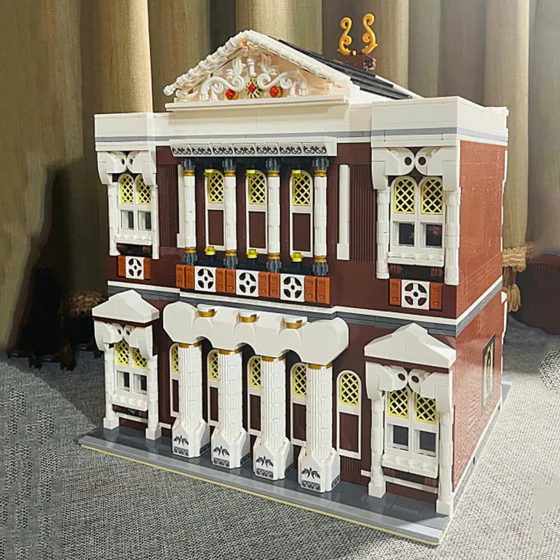 Building Blocks MOC Creator Expert City Concert Hall Bricks Toys 16032 - 17