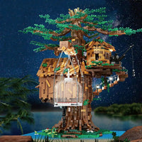 Thumbnail for Building Blocks MOC Creator Expert City Tree House Bricks Toys 16033 Construction Set Toys - 8