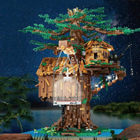 Thumbnail for Building Blocks MOC Creator Expert City Tree House Bricks Toys 16033 - 8
