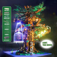 Thumbnail for Building Blocks MOC Creator Expert City Tree House Bricks Toys 16033 Construction Set Toys - 4