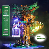 Thumbnail for Building Blocks MOC Creator Expert City Tree House Bricks Toys 16033 - 4