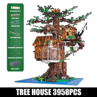 Thumbnail for Building Blocks MOC Creator Expert City Tree House Bricks Toys 16033 Construction Set Toys - 2
