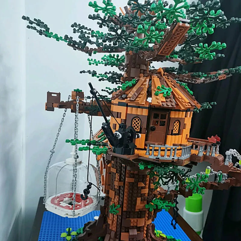 Building Blocks MOC Creator Expert City Tree House Bricks Toys 16033 Construction Set Toys - 15