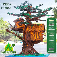 Thumbnail for Building Blocks MOC Creator Expert City Tree House Bricks Toys 16033 Construction Set Toys - 5