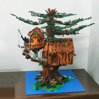 Thumbnail for Building Blocks MOC Creator Expert City Tree House Bricks Toys 16033 - 13
