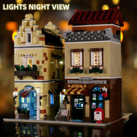 Thumbnail for Building Blocks MOC Creator Expert Coffee House Shop Bricks Toys 16008 - 5