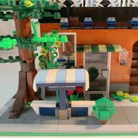 Thumbnail for Building Blocks MOC Creator Expert Coffee Shop House Bricks Toys 16004 - 16
