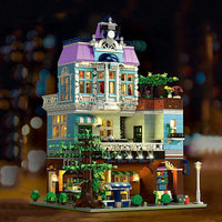 Thumbnail for Building Blocks MOC Creator Expert Coffee Shop House Bricks Toys 16004 - 3