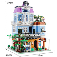 Thumbnail for Building Blocks MOC Creator Expert Coffee Shop House Bricks Toys 16004 - 1