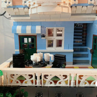 Thumbnail for Building Blocks MOC Creator Expert Coffee Shop House Bricks Toys 16004 - 17
