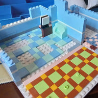 Thumbnail for Building Blocks MOC Creator Expert Coffee Shop House Bricks Toys 16004 - 8