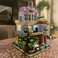 Thumbnail for Building Blocks MOC Creator Expert Coffee Shop House Bricks Toys 16004 - 10