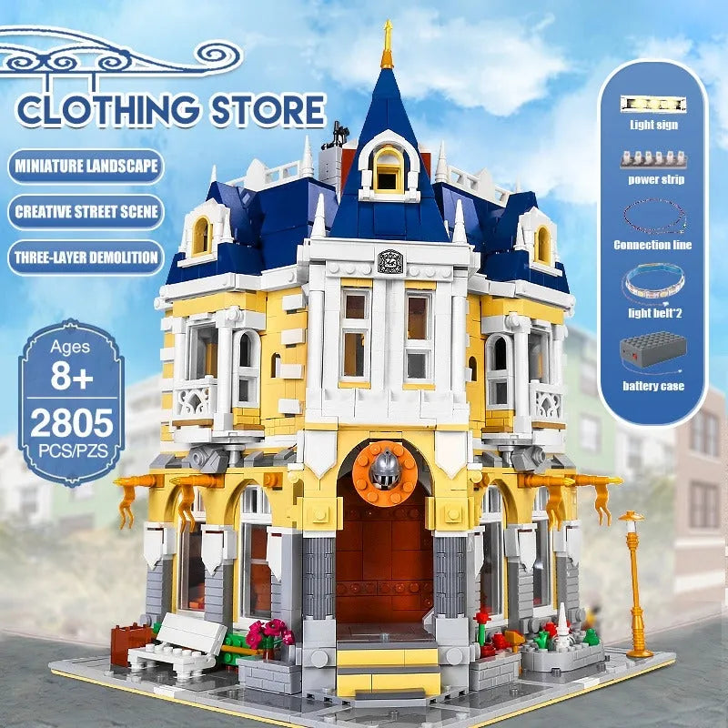 Toy Store Blocks Costume Clothing Store Building Blocks Toy 11005