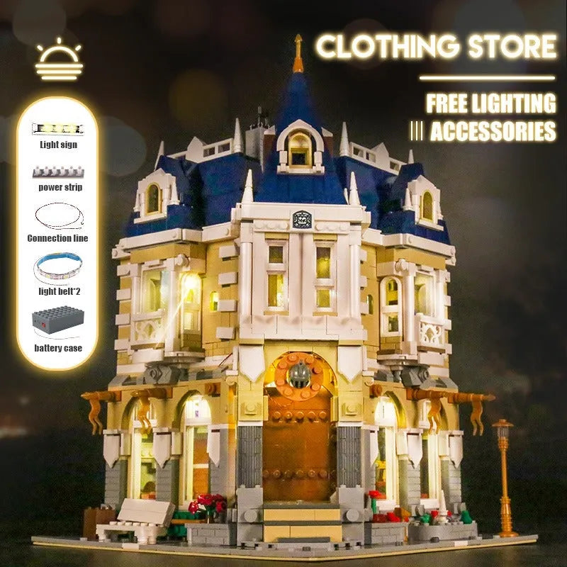 Building Blocks MOC Creator Expert Costume Clothing Store Bricks Toy 11005 - 13