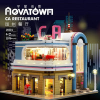 Thumbnail for Building Blocks MOC Creator Expert Downtown Diners California Bricks Toys - 3