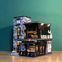 Thumbnail for Building Blocks MOC Creator Expert ISLET PUB Restaurant Bricks Toy 16042 - 11
