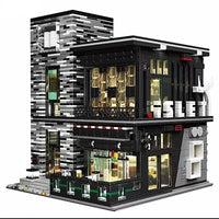 Thumbnail for Building Blocks MOC Creator Expert ISLET PUB Restaurant Bricks Toy 16042 Construction Set Toys - 2