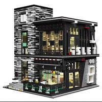 Thumbnail for Building Blocks MOC Creator Expert ISLET PUB Restaurant Bricks Toy 16042 - 2