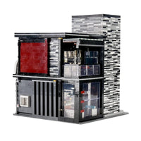 Thumbnail for Building Blocks MOC Creator Expert ISLET PUB Restaurant Bricks Toy 16042 Construction Set Toys - 5