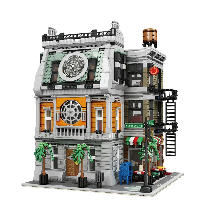 Building Blocks MOC Creator Expert Marvel Sanctum Sanctorum Bricks Toy 16037 - 1
