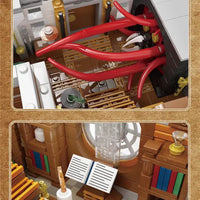 Thumbnail for Building Blocks MOC Creator Expert Marvel Sanctum Sanctorum Bricks Toy 16037 Construction Set Toys - 6