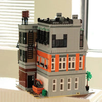 Thumbnail for Building Blocks MOC Creator Expert Marvel Sanctum Sanctorum Bricks Toy 16037 - 20